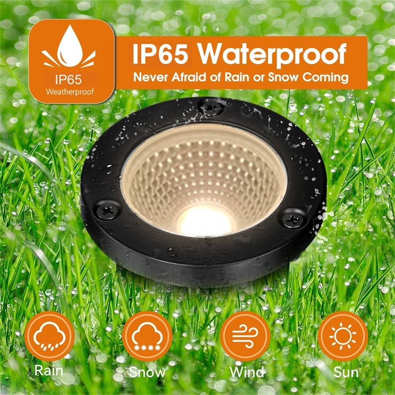 Outdoor In-ground Light LED Un - đánh giá và giá Deck Step Light
