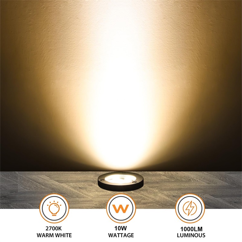Outdoor In-ground Light LED Un - đánh giá và giá Deck Step Light