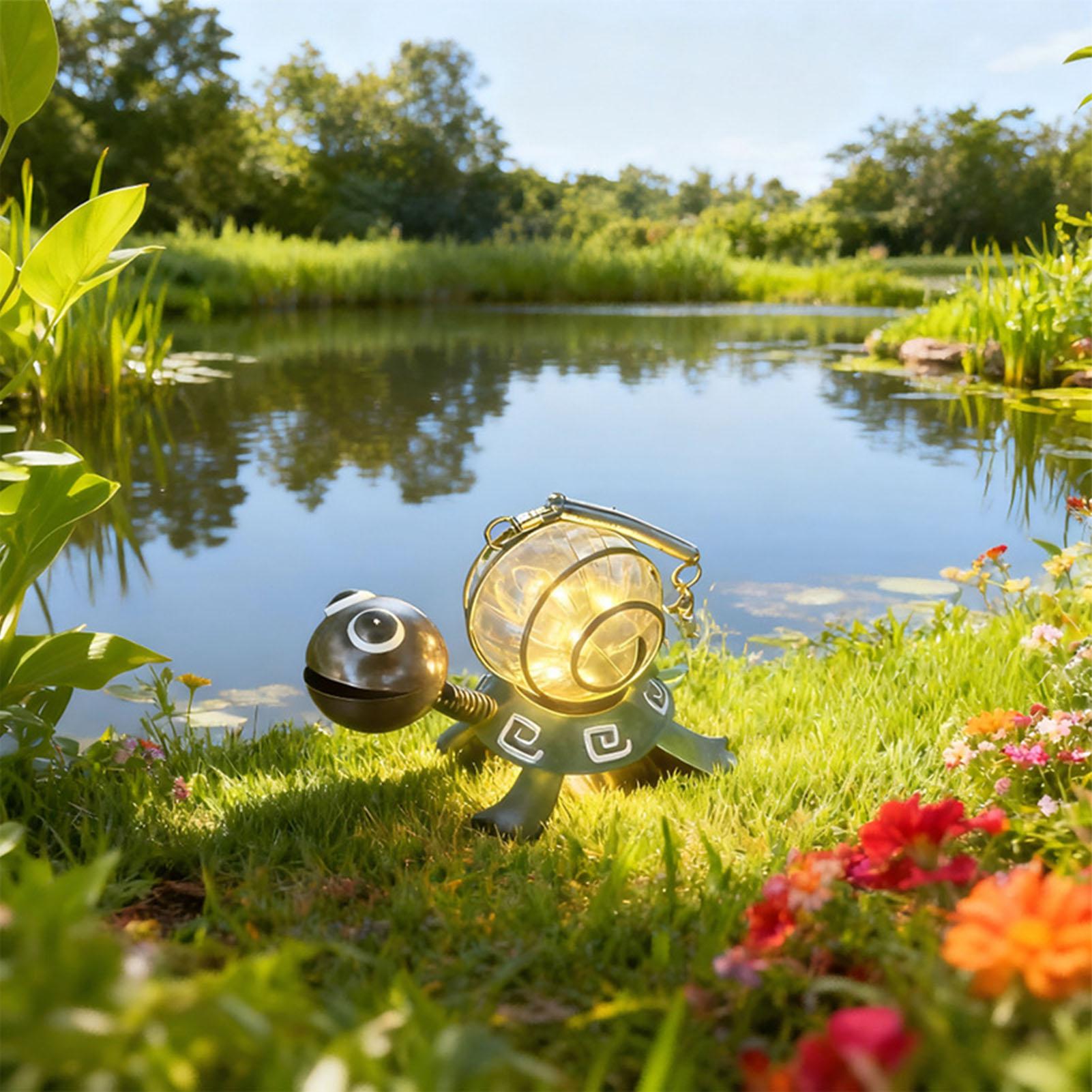 Solar Turtle Garden Statue Wat - đánh giá và giá Solar Path Light
