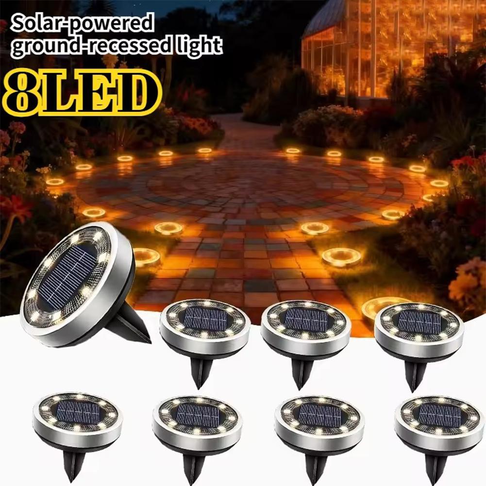 Solar Disk Light IP68 Waterpro - đánh giá và giá Deck Step Light