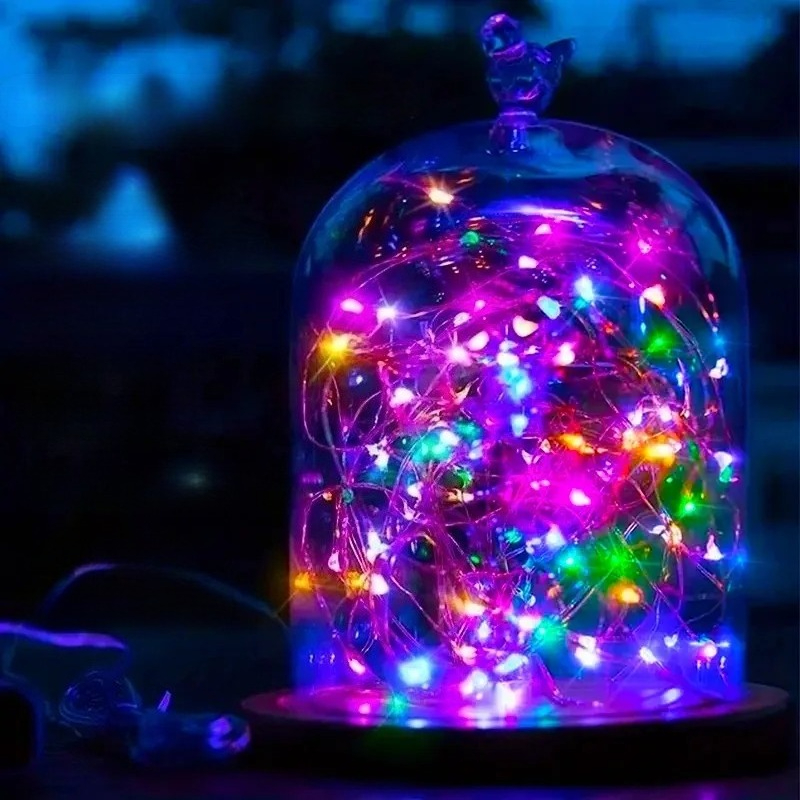 Solar Light RGB Light String W - đánh giá và giá Outdoor Lighting For Fence