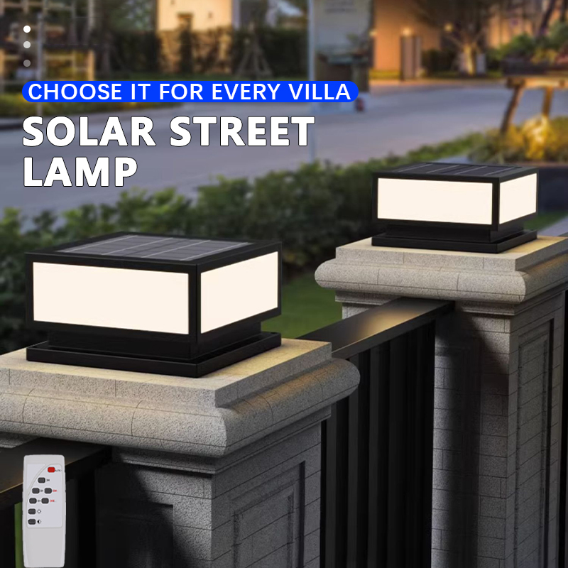 Outdoor LED Solar Column Light - đánh giá và giá Post Cap Light