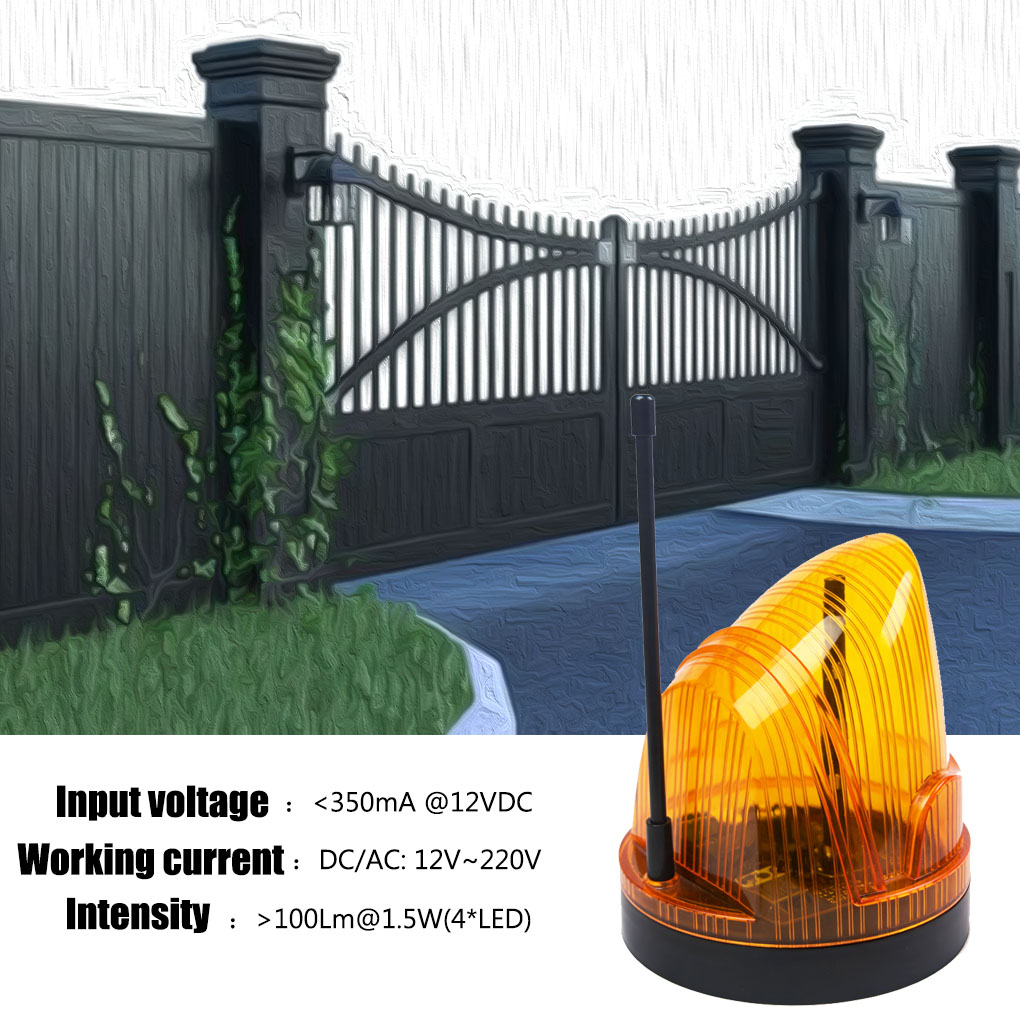 Universal 12V/220V LED Strobe  - đánh giá và giá Outdoor Lighting With Outlet