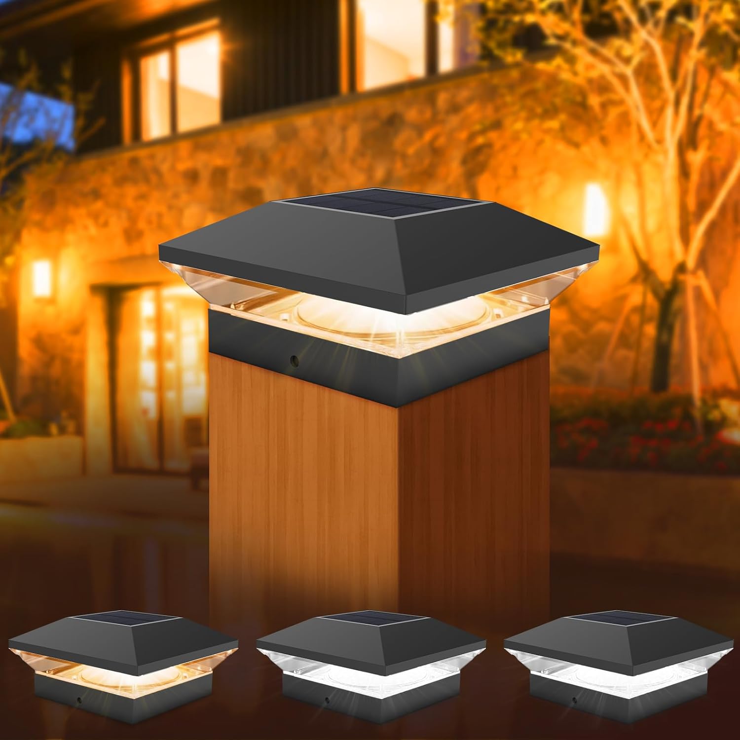 Solar Post Light Post Caps Sol - đánh giá và giá Post Cap Light