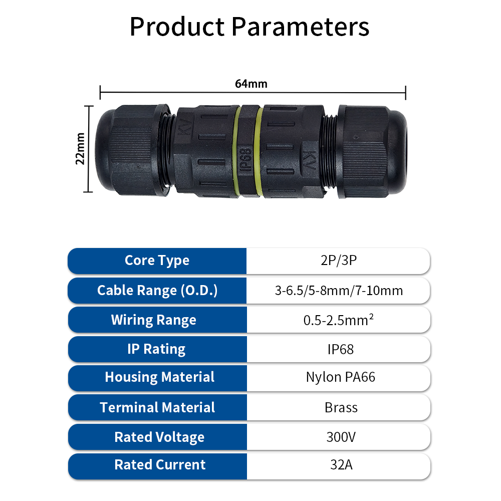 IP68 Mini Waterproof Inline Ca - đánh giá và giá Outdoor Lighting Wire Connectors