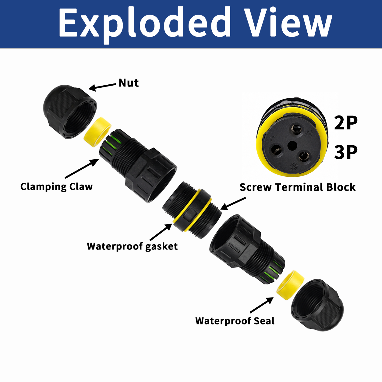 IP68 Mini Waterproof Inline Ca - đánh giá và giá Outdoor Lighting Wire Connectors